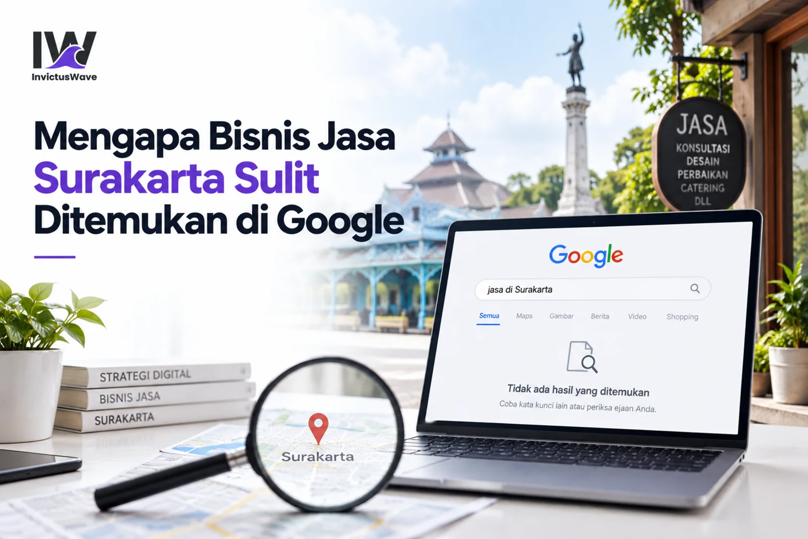 Mengapa Bisnis Jasa Surakarta Sulit Ditemukan di Google