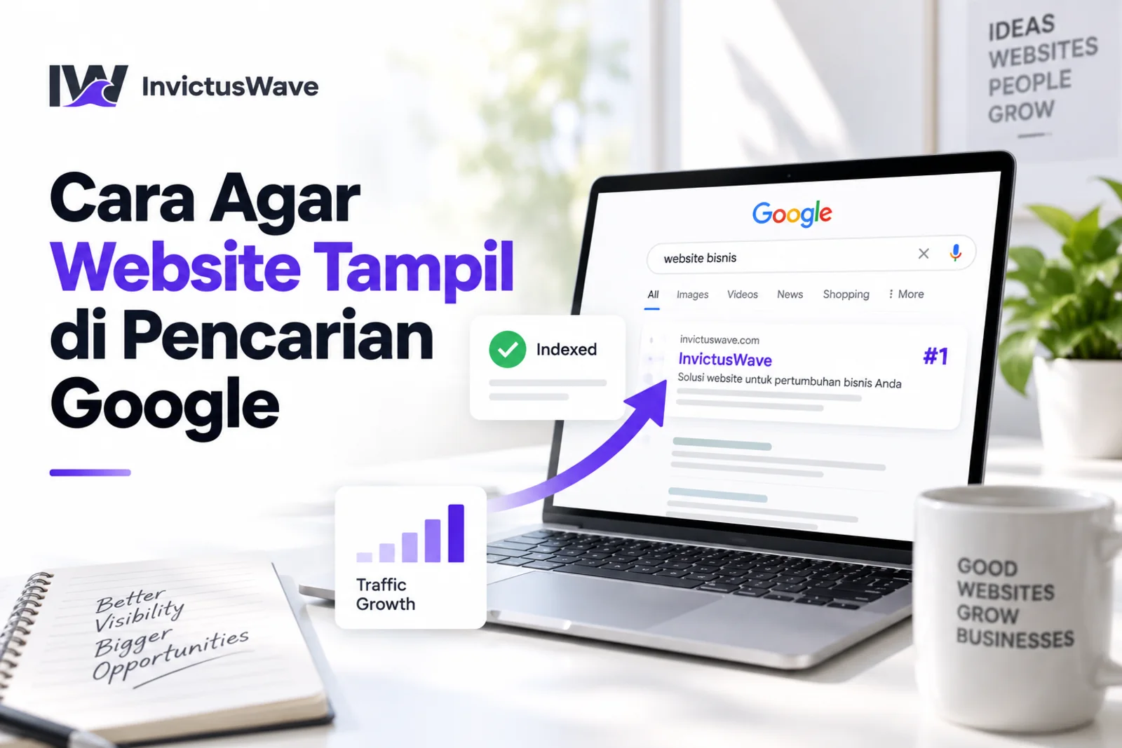 Cara Agar Website Tampil di Pencarian Google