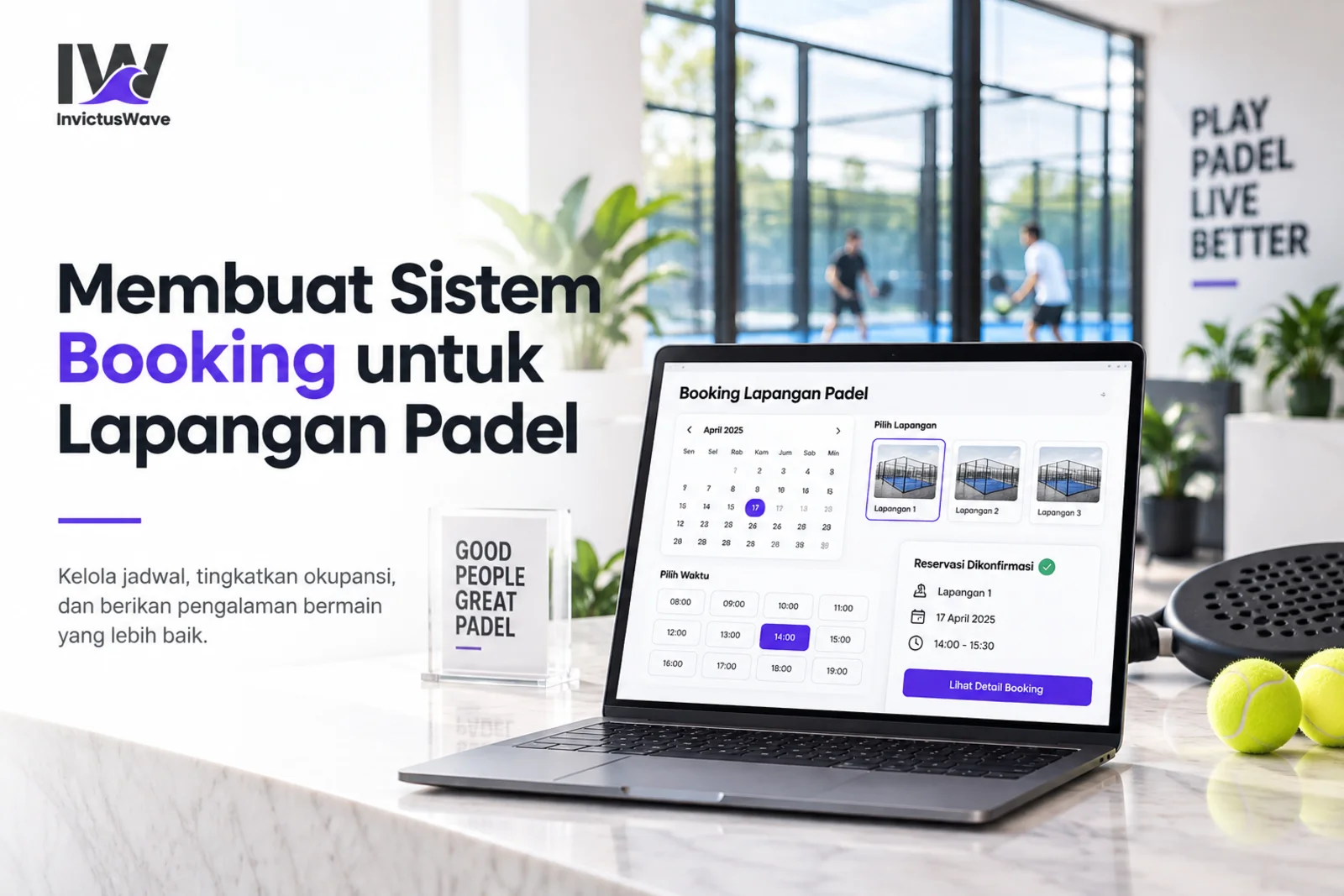 Membuat Sistem Booking untuk Lapangan Padel