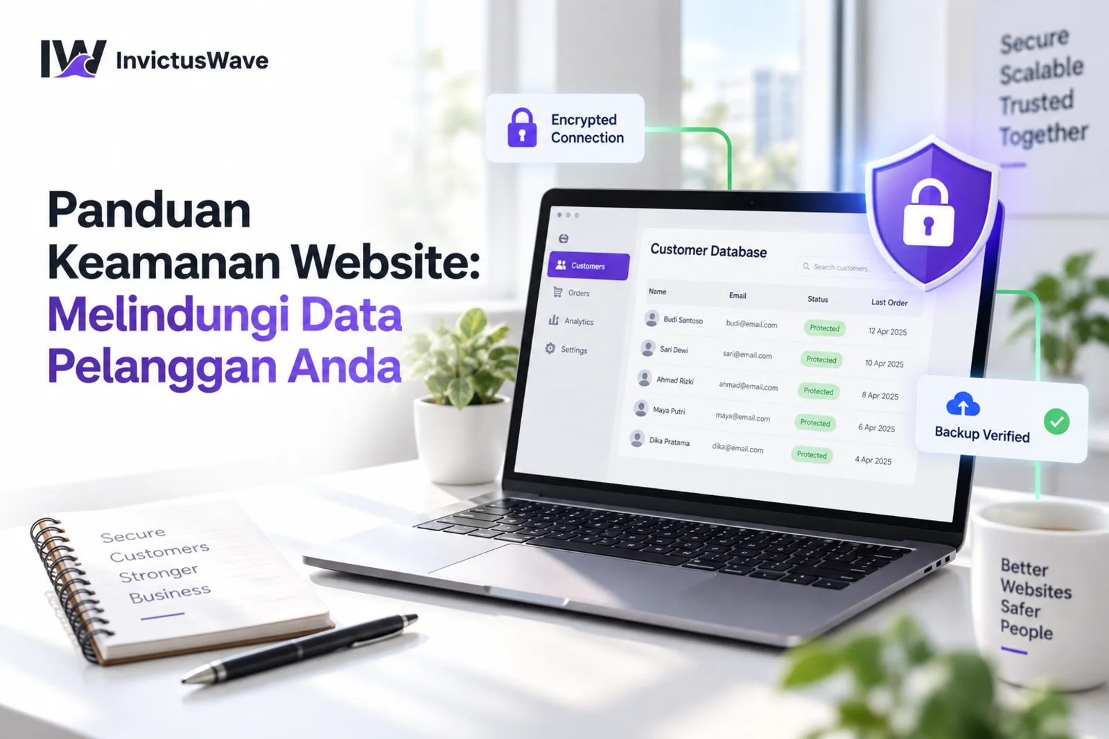 Panduan Keamanan Website: Melindungi Data Pelanggan Anda