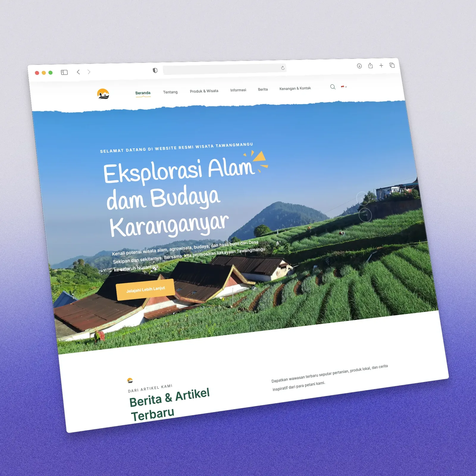 Explore Sekipan: Platform Informasi Wisata Desa